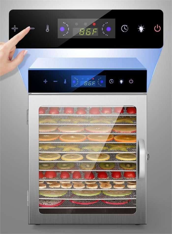 12 Tray Food Dehydrator (Touchscreen) (4)