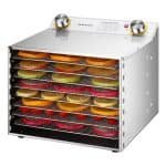8 Tray Food Dehydrator with Knob Control