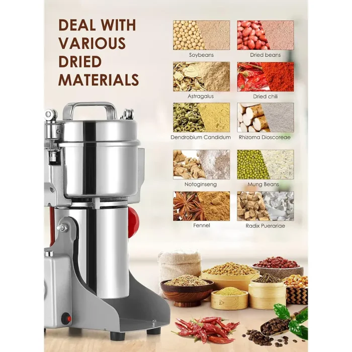 800A Electric Grain Mill Grinder (3)