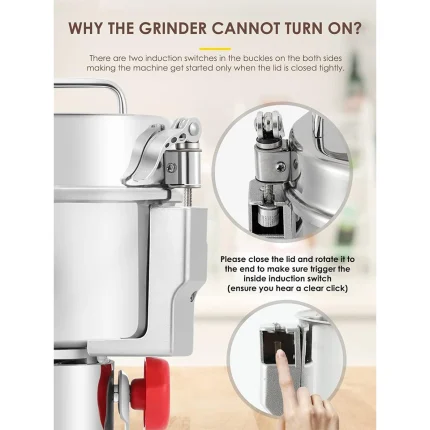 800A Electric Grain Mill Grinder (4)