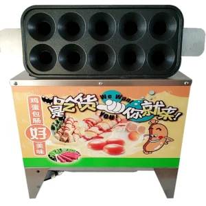 10 Hole Gas Egg Roll Machine (4)