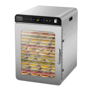 16 Tray Food Dehydrator with Touch Control & Ozone Function (5)