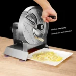 Commercial Stainless Steel Vegetable & Fruit Slicer (Manual) (1)