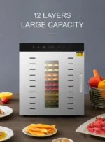 12 Tray Food Dehydrator With Touchscreen (AXM27) (6)