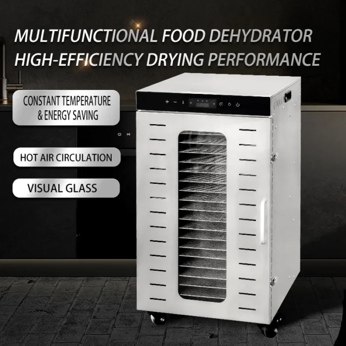 20-Tray Commercial Food Dehydrator (2)