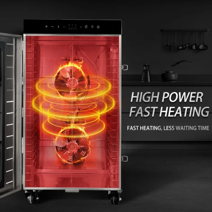 20-Tray Commercial Food Dehydrator (4)
