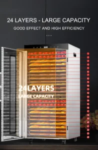 24 Tray Commercial Food Dehydrator (2)